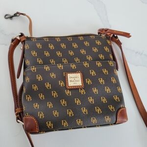 Dooney & Bourke Brown Crossbody Bag